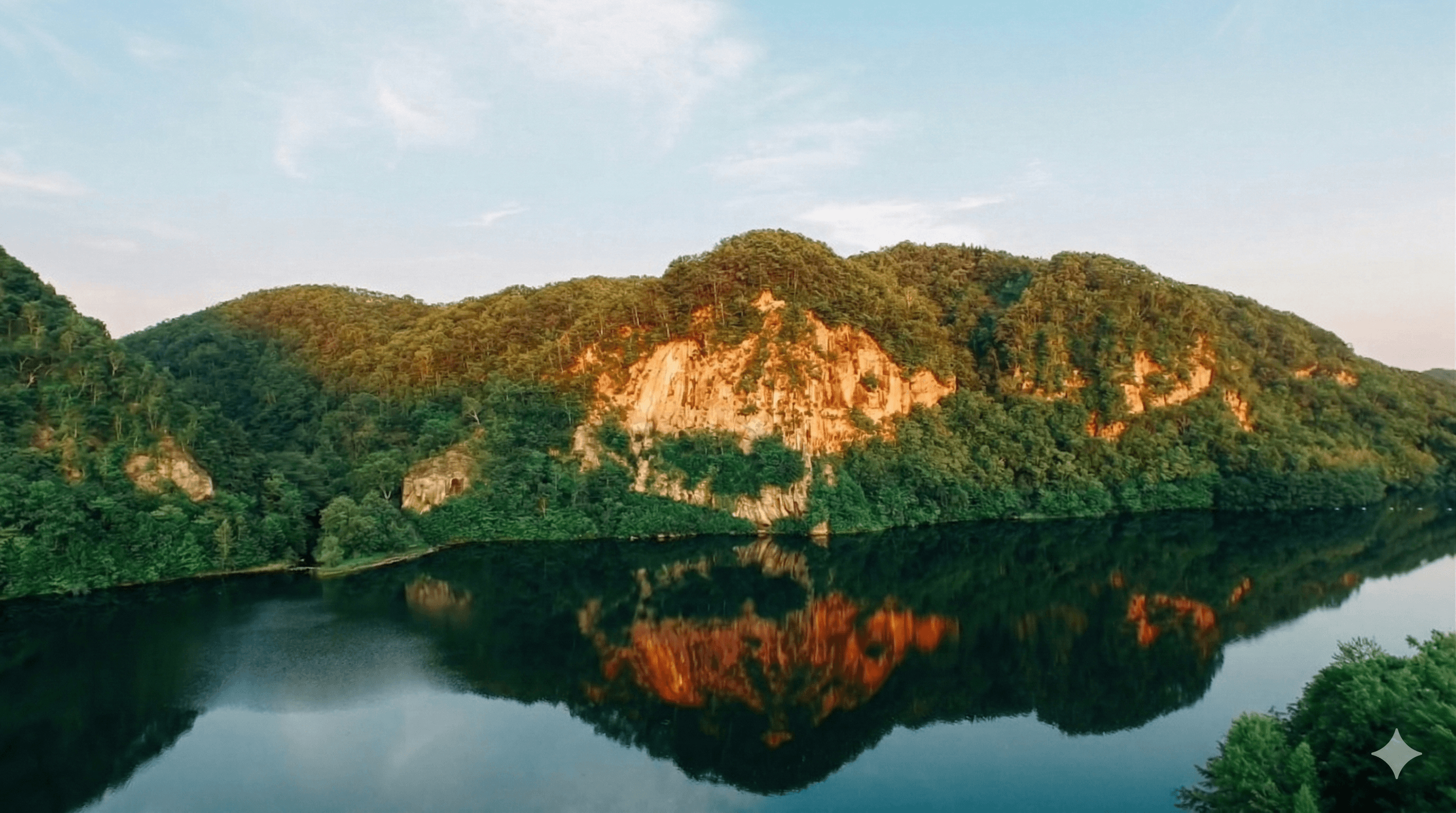 くったり湖畔の風景